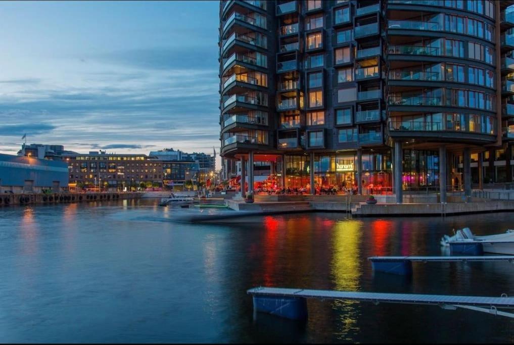 Appartement Tjuvholmen - Sjoside Hjem à Oslo Extérieur photo