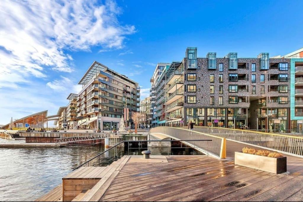 Appartement Tjuvholmen - Sjoside Hjem à Oslo Extérieur photo